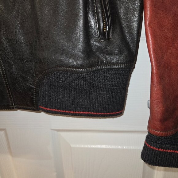 MATCHLESS CIRCULAR ROAD 115TH CELEBRATION LEATHER BOMBER JACKET - Picture 8 of 16